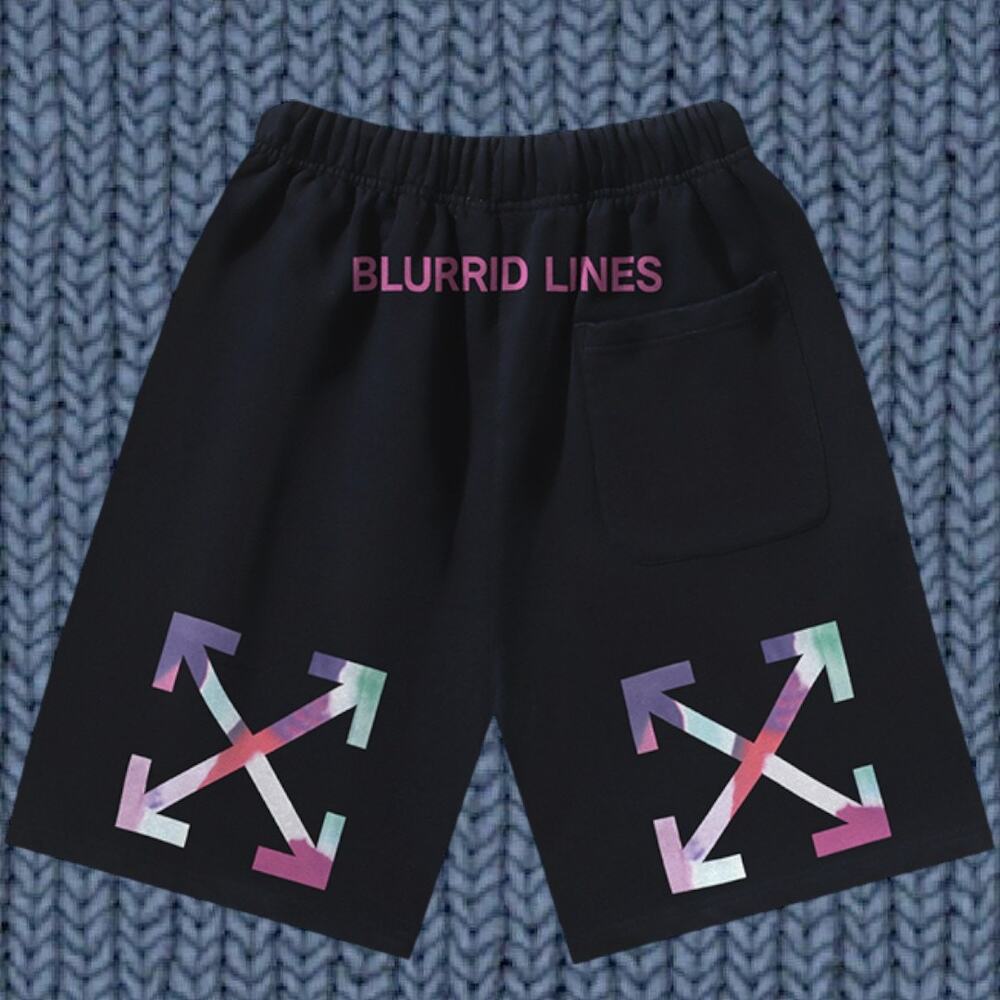 Off-white men's black shorts